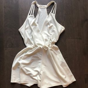 white romper